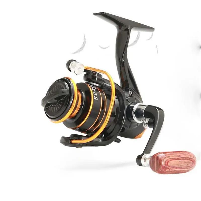 Mini 800-serien Liten spinnfiskesnelle Ultralett metallspole 5 kg maks bremsekraft Vinter isagn Saltvann Ferskvann Hjul