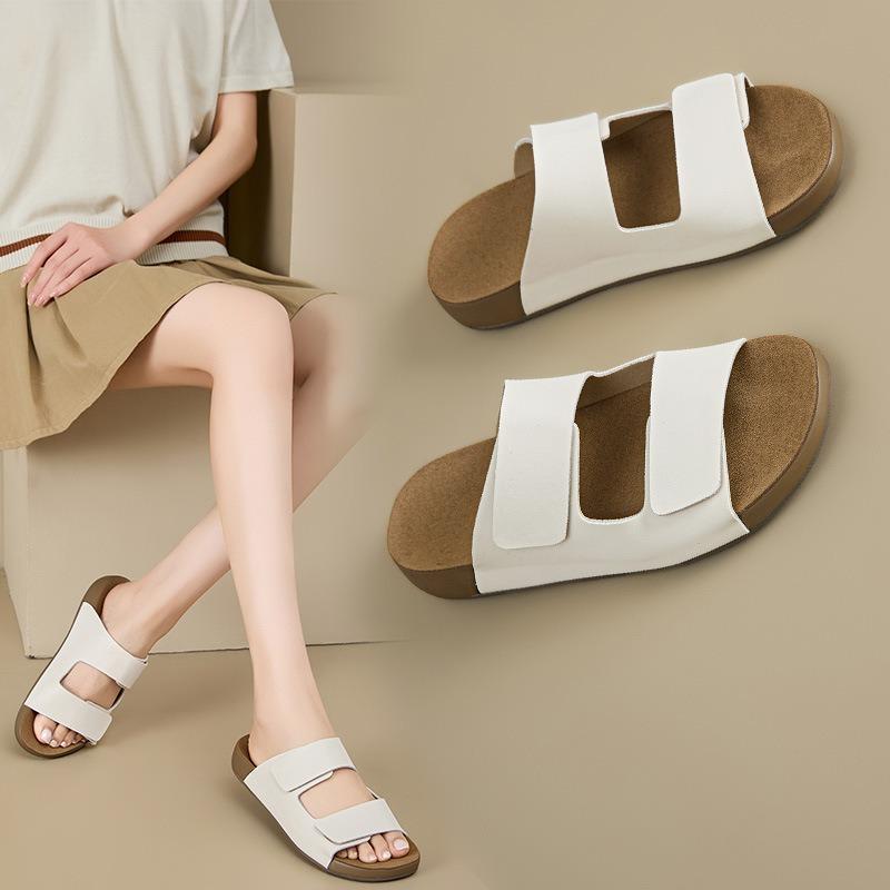 Spring and summer new toast drag women thick-bottomed cool slippers outer wear
