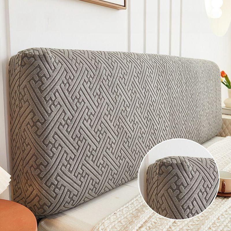 Versatile Headboard Cover Jacquard High Elasticity Universal Soft Bag Headboard Cover All Year Round Dustproof and Comfortable