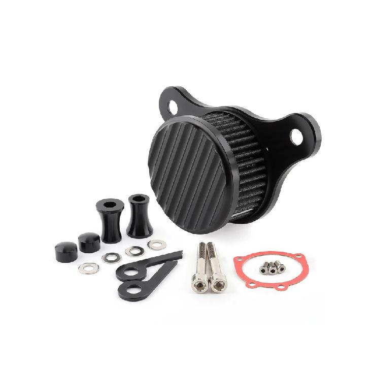 Motorcycle Air Filter Cleaner Intake Filter System Stripe for Harley 93-17 Dyna/FXR Softail Fat Boy Touring Road Street Glide