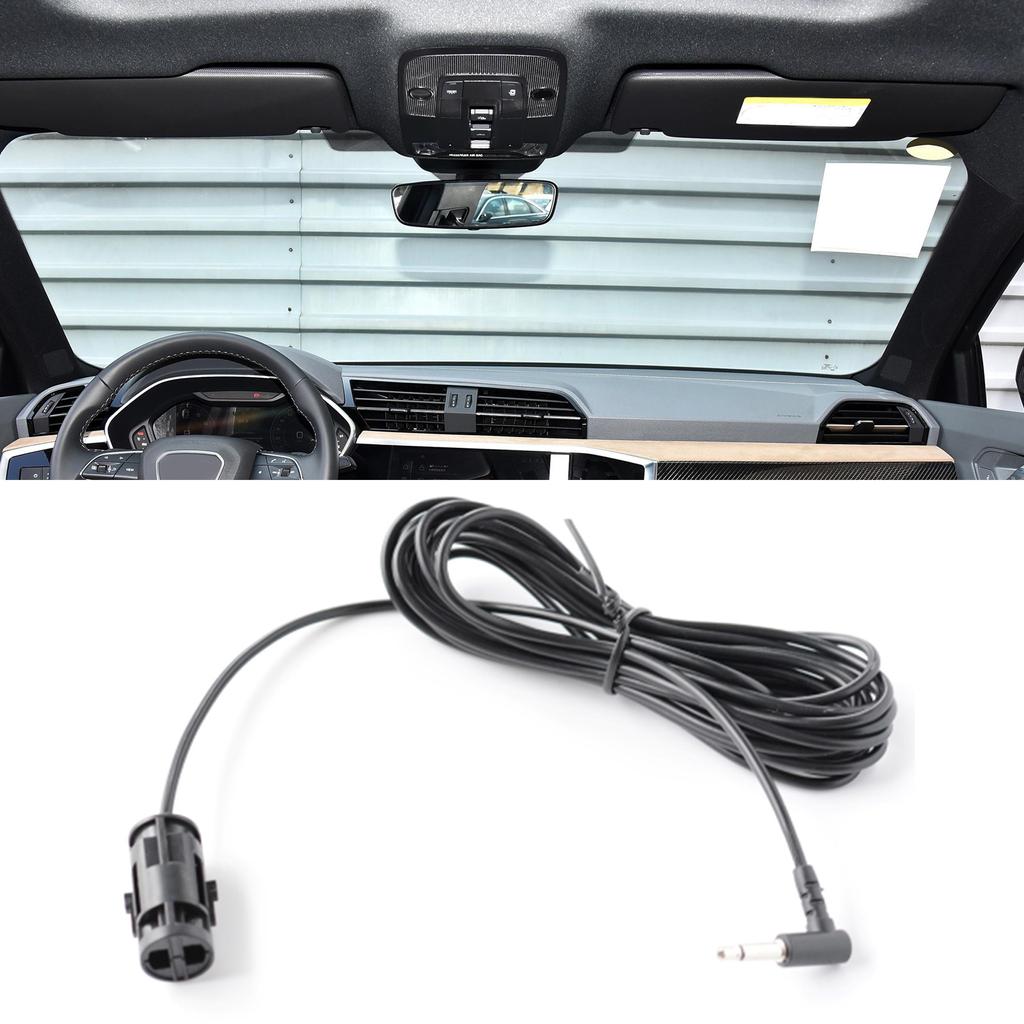 Speakers Line 3.5mm Plugs Vehicle Microphone With Extended 3 Meter Cable For Clear Sound Pickup Communication Navigation