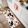 Mickey Mouse Comic Strip Kitchen Mats Durable Bathroom Pads Comfortable Rugs Carpets For Kitchen Home Office Sink Laundry Room Bathroom Decor