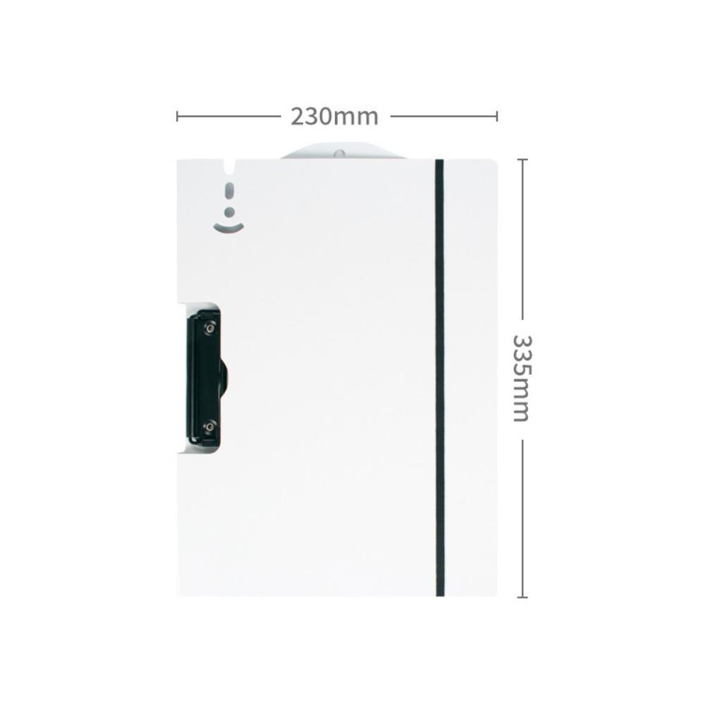 

Многофункциональная папка для файлов формата А4 с ремешком, клипборд, зажим для хранения экзаменационных работ, студенты белый