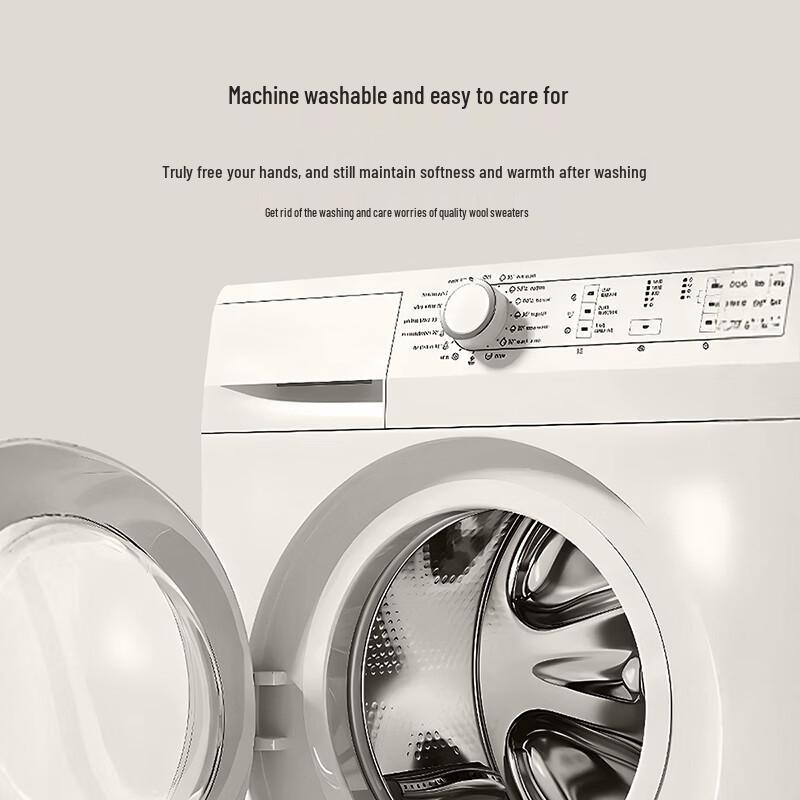 Antonio Men's Machine Washable Wool Blend Knit Cardigan Jacket