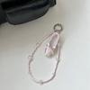 Charm Ballet Key Holder Accessory Multipurpose with Sturdy Ribbon Detail Fashion Accessory for Trendy Women Ladies