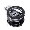 Foldable Car Phone Bracket Magnetic Stand 360 Degree Rotation Adjustable with Double Suction Technology for Easy Viewing
