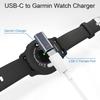 For Garmin Fenix 8 7 6 Forerunner 955 965  Instinct 3 2   USB-C Charger Smartwatch Charger Adapter Garmin Charging Cable Adapter