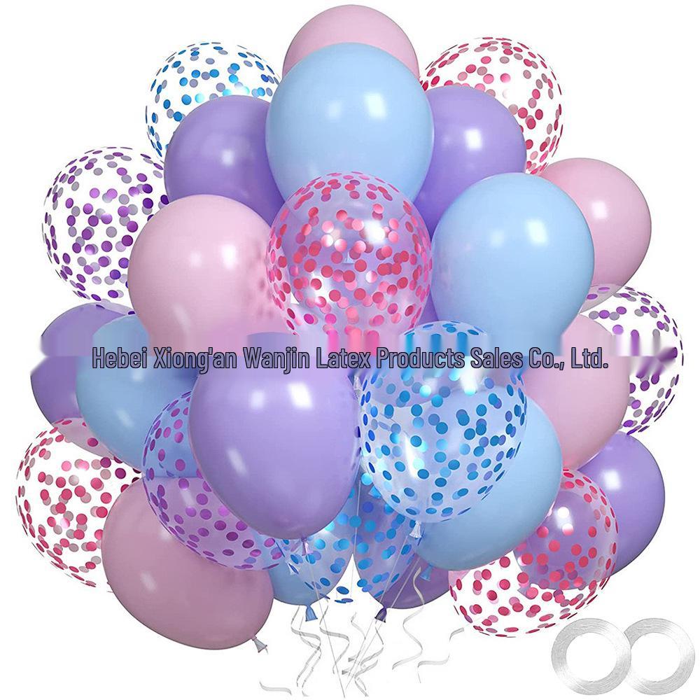 30-Piece Matte Balloon Set for Birthdays and Weddings, Vacuum-Packable