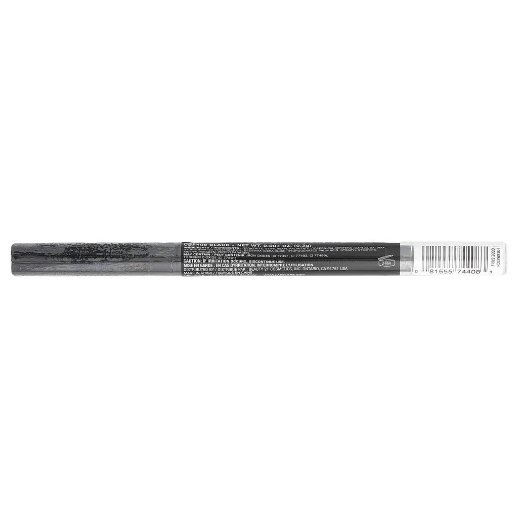 L.A. Colors, Browie Nowie, Brow Pencil, CBP408 Black, 0.2g (0.007oz)