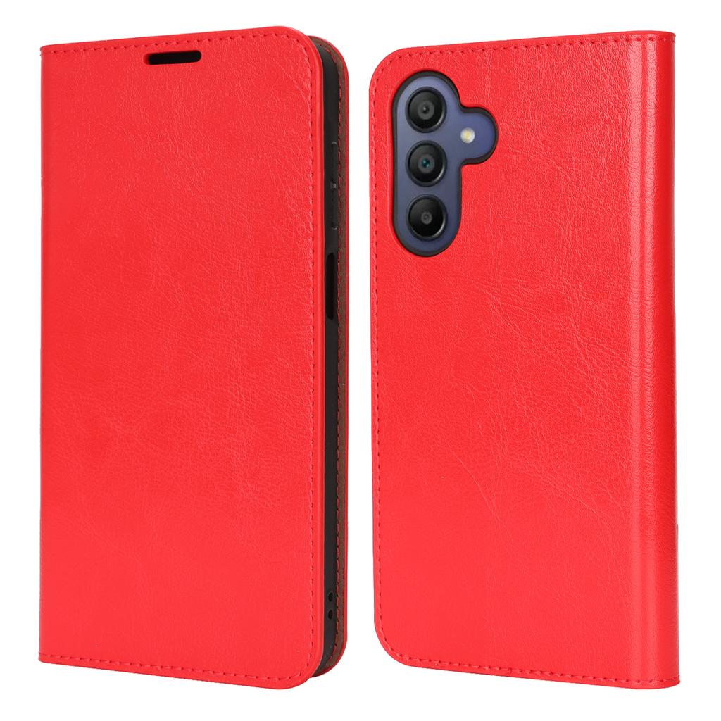 For Samsung Galaxy A17 5G Case Crazy Horse Texture Split Leather Wallet Phone Cover