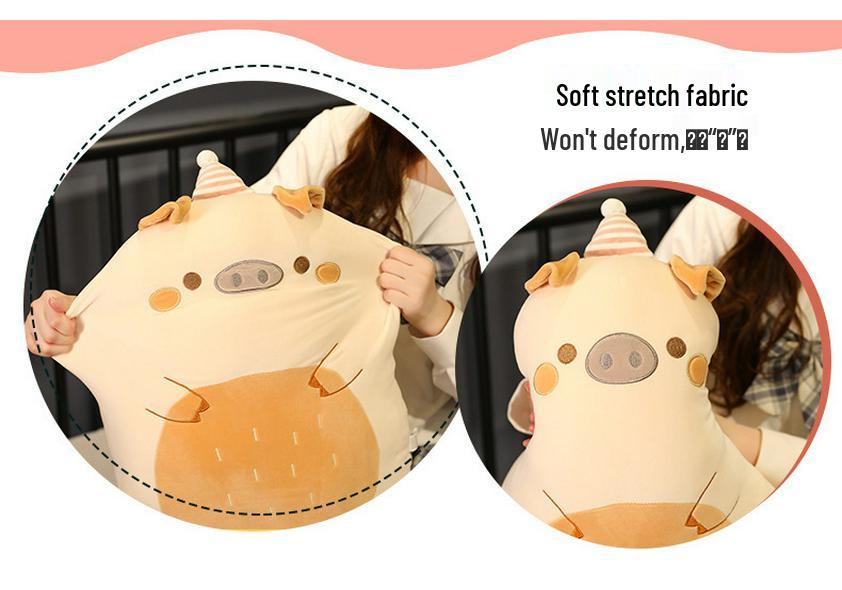 Dinosaur Plush Cushion: Soft Sleeping Backrest & Side Pillow Toy Gift