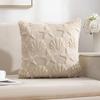 Plush Backrest Cover Warm Pillowcase Comfortable Rabbit Throw Pillow Cover  Bedroom