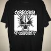 Corrosion Of Conformity Banda Algodón Negro Todas las Tallas Camiseta Unisex AG299