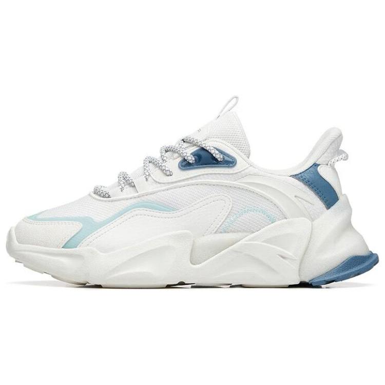 

Новые кроссовки Anta Pulse 3.0 с амортизацией, противоскользящие и износостойкие, с низким верхом, спортивные, повседневные, женские, бело-сине-серые 922248875-2 37.5