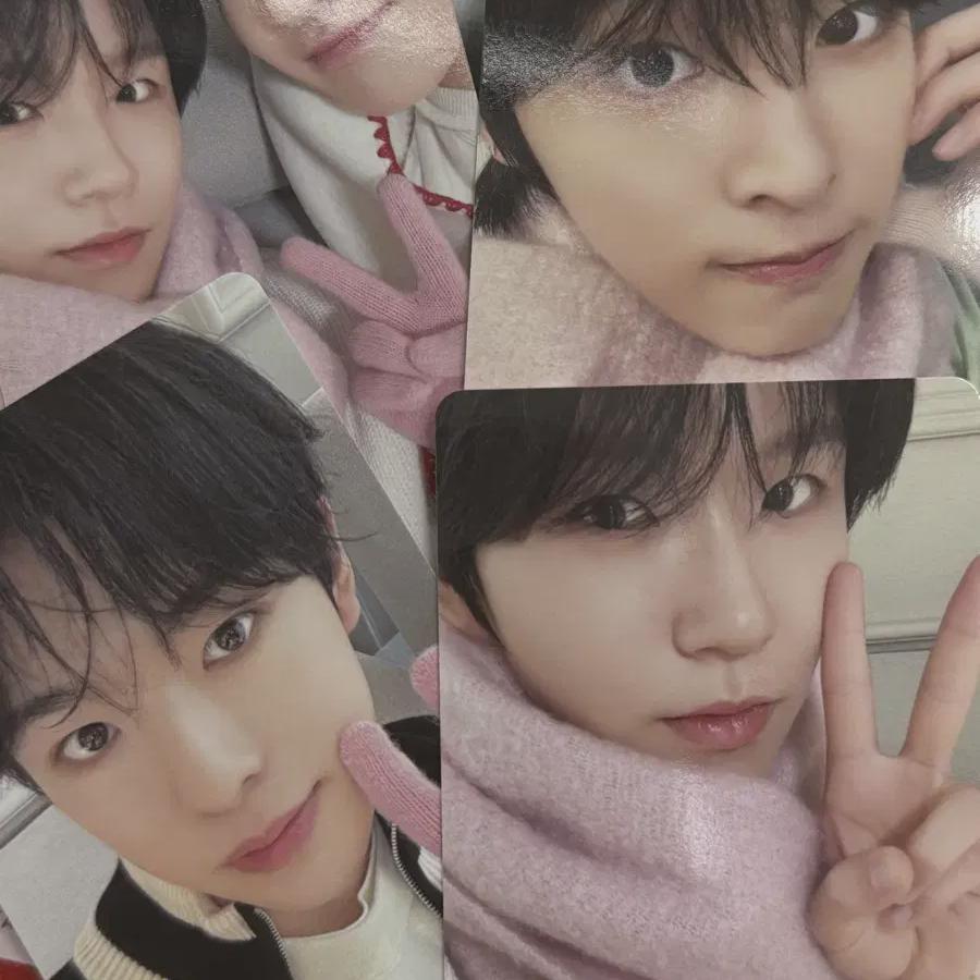 

Розовое Рождество Smdn Nct Wish Yuushi Jaehee Sakuya Фотокарточка Unit Riku