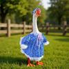 Adorable Fabric Geese Blouse Costume For Porch Yard Halloween Fall Seasonal Holiday Decorations
