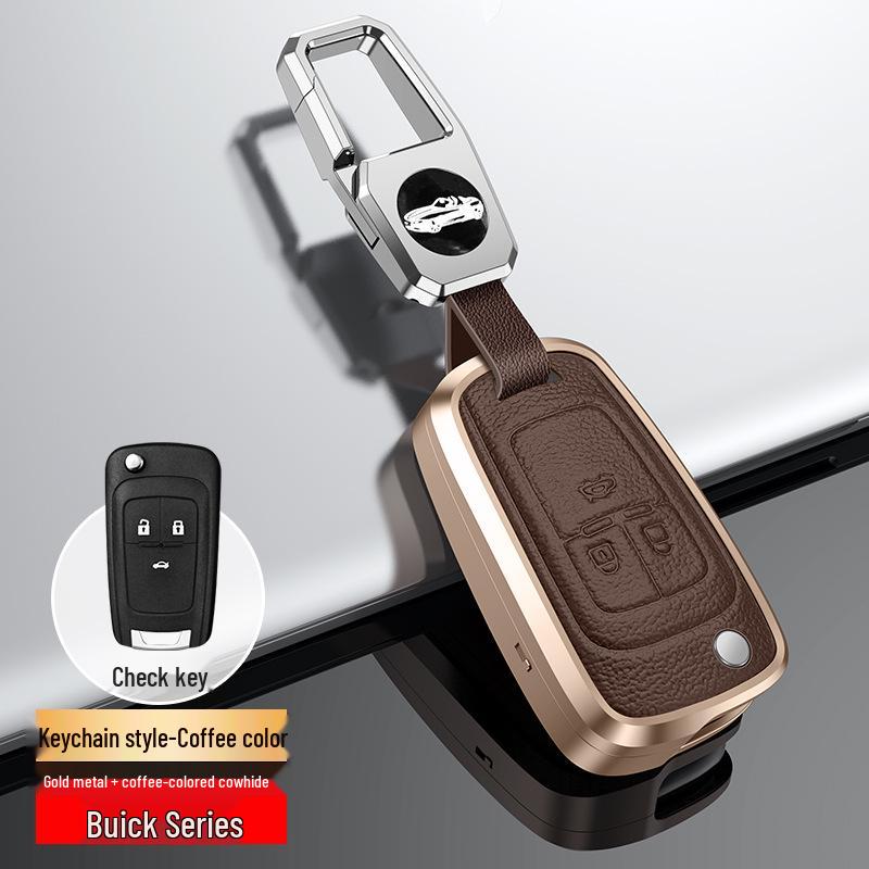 Buick Key Case: Compatible with Regal, GL8, LaCrosse, Excelle, GL6, Encore, Enclave – Car-Specific Key Bag.