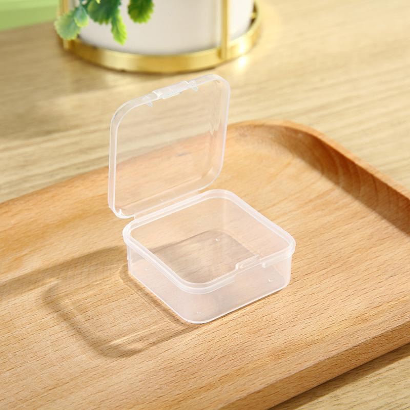 Pp Aufbewahrungsbox Mini Transparenter Kunststoffbehälter Quadratisch Rechteckig Verpackungsbox Für Schmuck Perlen Kleine Gegenstände