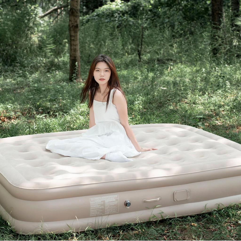 Thickened Double Self-Inflating Air Mattress for Home, Camping & Leisure