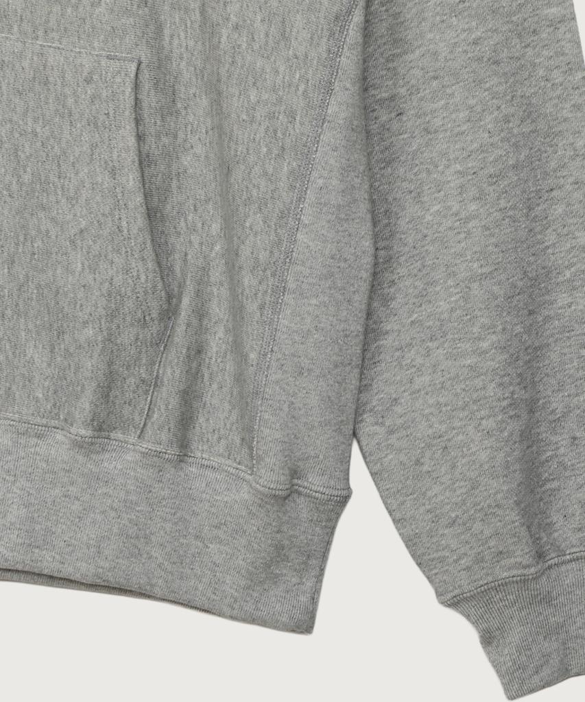Women'S Reverse Weave Small Logo Loose Fit Hoodie Oxford Grey