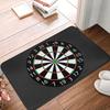 Darts Board Arrow Target Door Floor Bath Kitchen Mat Anti-Slip Indoor  Doormat Garage Entrance Rug Carpet Footpad
