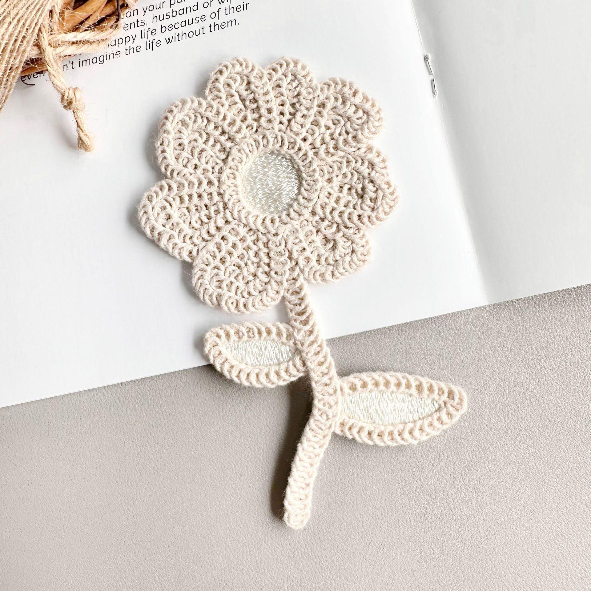 

Apricot Cotton Thread Woven Embroidery Flower Leaf Decoration Cloth Sticker Top T-Shirt Shirt Accessories Cloth Sticker Accessories 55763 apricot