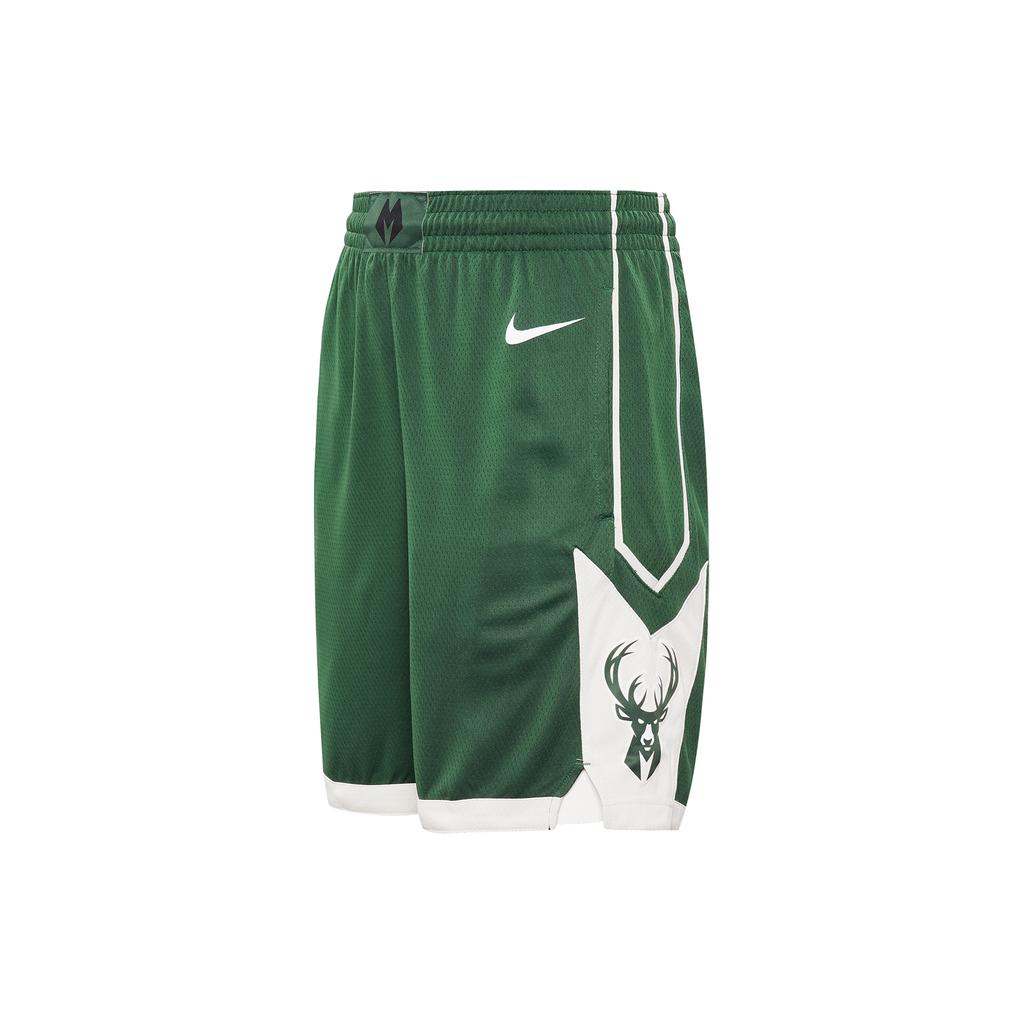 New Nike Nba Swingman Milwaukee Bucks Icon Edition Shorts AJ5623-323