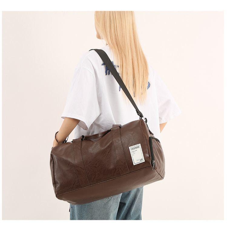 Large-Capacity Travel Duffel Bag with Shoe Compartment, Dry/Wet Separation, for Business, Gym, or Short Trips