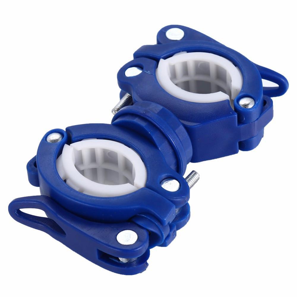 Παγκόσμια Βάση Στήριξης Φακού Ποδηλάτου LED Φως Φακός Βάση Στήριξης 360 Περιστροφή Κλιπ Ποδηλασίας