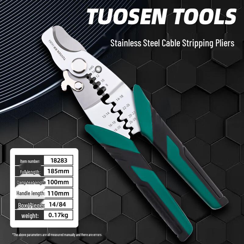 

BeiYou Multifunction Wire Stripper Pliers Set CN plug (adapter included)