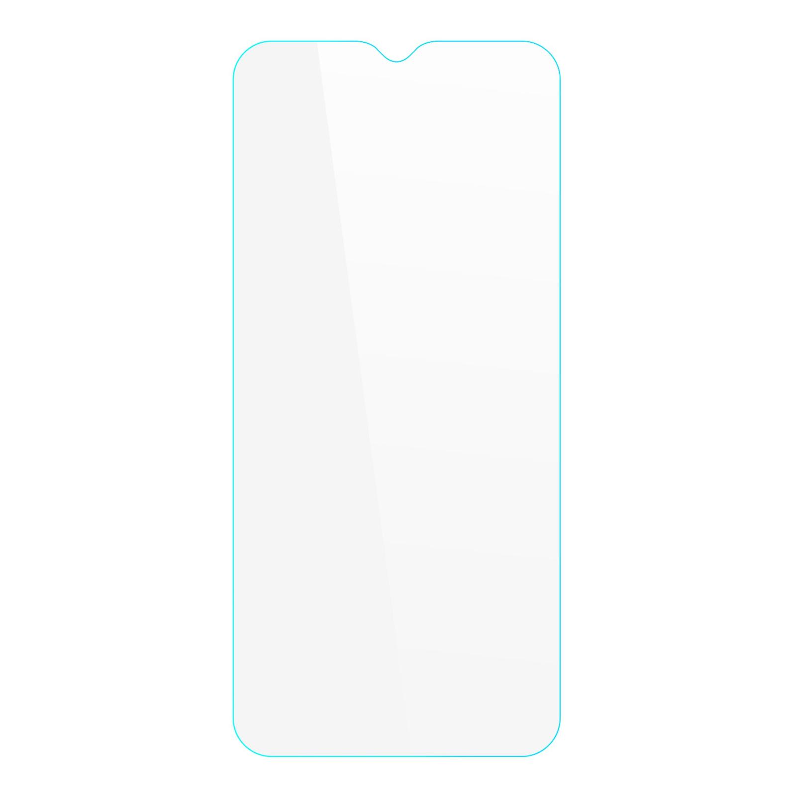 

AMORUS For Nokia C21 Plus 4G 9H Hardness High Aluminum-silicon Glass Screen Protector 2.5D Arc Edge Anti-dust Protective Film Type A