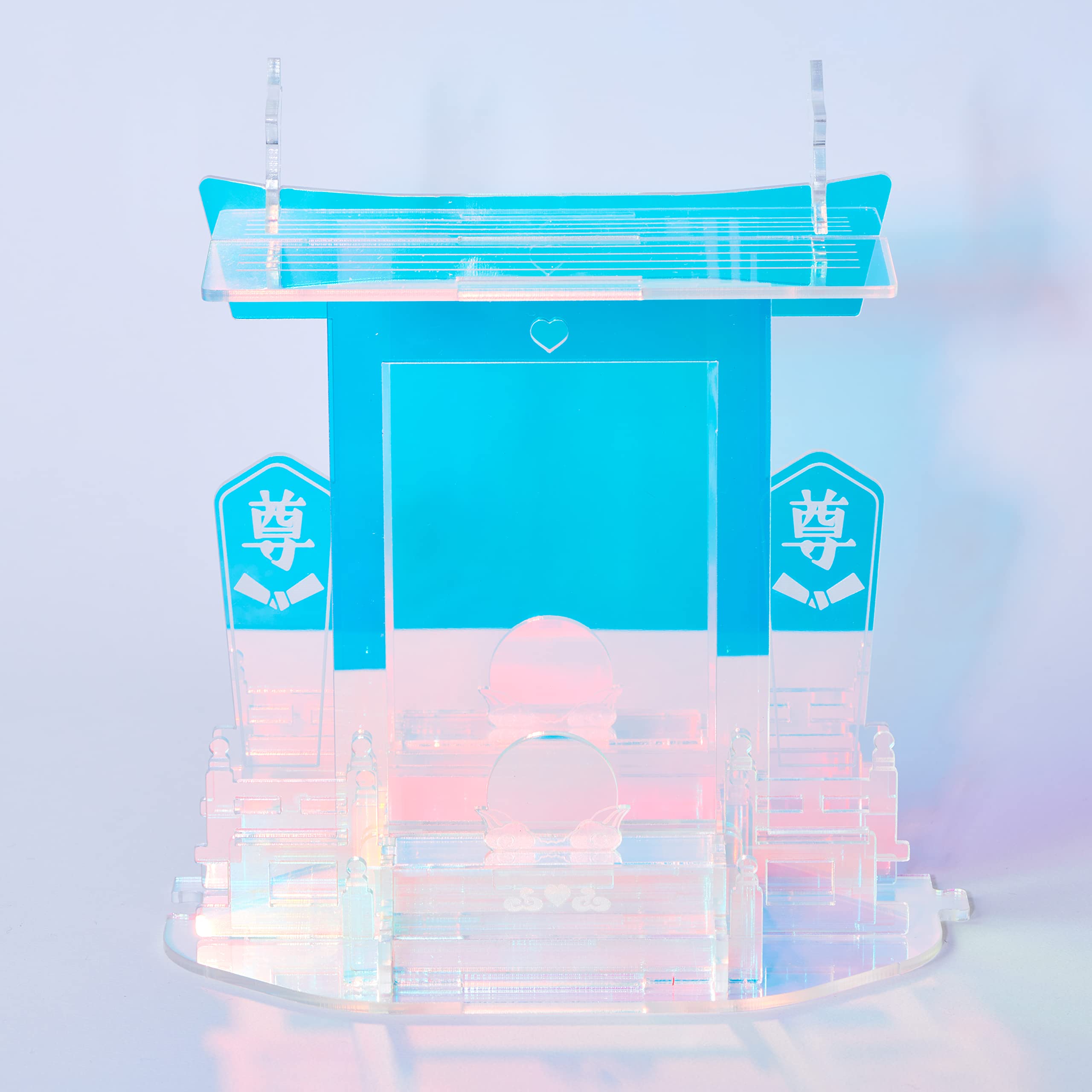 

A slightly larger Shinto shrine for your favorite idol, acrylic aurora VRT42824