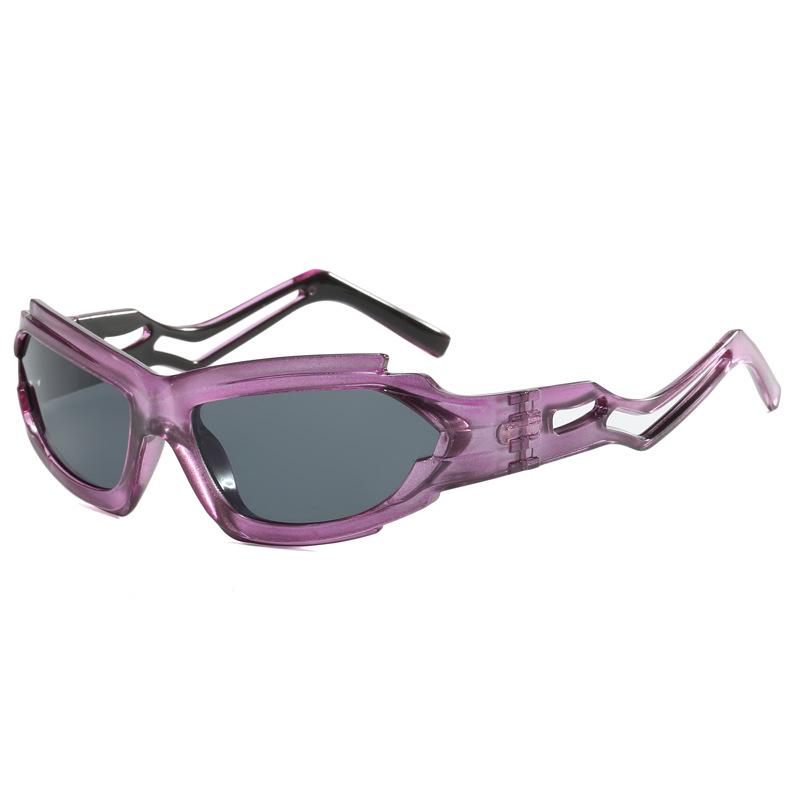 Xiaomi Men Women Y2K Futuristic Hollow Temple Sunglasses UV400 Party Street Fashion Showoff Shades Multi Color Available