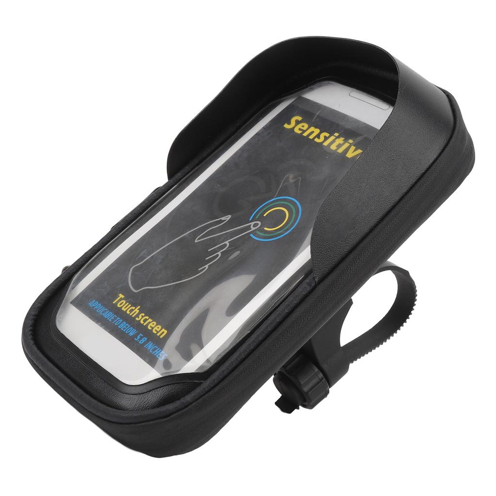 5.8in Electric Bike Phone Mount Bag Waterproof Bike Phone Holder 360 Degree Rotatable Shockproof