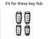 Carbon Fiber Alloy Car Remote Key Fob Case Cover For Great Wall Haval Jolion  H6 H7 H4 H9 F5 F7 F7X F7H H2S Gmw Dargo Shell