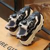 New Spring and Autumn Girls' Shoes, Children's Sports Shoes, Girls' Dad Shoes, Soft-soled Running Shoes for Older Children, Twist Shoes