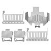 5pcs RC Crawler Chassis Armor Plate Parts Fit for Traxxas TRX4 Bronco G500 1/10 RC Car
