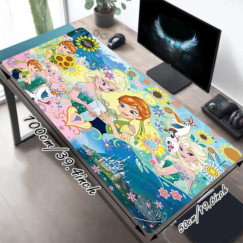 1Pc Fairy Tale Adventure Gaming Mouse Pad Keyboard Desk Mat Non-slip Rubber Lock Edge Waterproof Computer Mousepad for Office Home Decor Y1376
