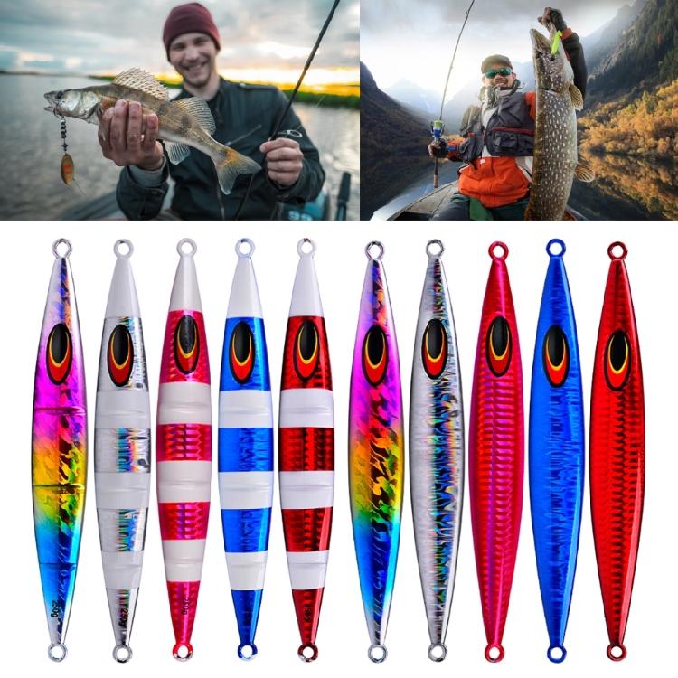 5Pcs Fishing Glow Lures Jigs Lures Freshwater Saltwater Metal Slow Pitching Jigs Fast Sinking Jigging Baits Swimbait