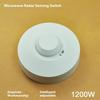 High Frequency Radars Sensors Switching 220-240V Ceiling Installation 1200W Capacity Motion Activated Lighting Control