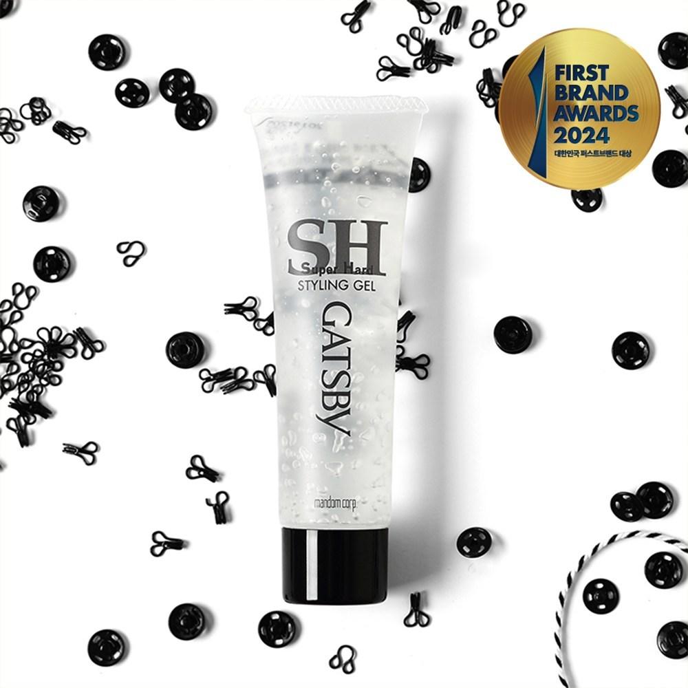 Gatsby Styling Gel Super Hard Handy, High-Performance Gel, Pleasant Scent Gel, 60g, 1 pcs