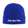 Delta Sigma Theta Sorority Warm Knitted Cap Winter Knit Bonnet Hat Skullies Beanies Hip Hop Caps for Unisex