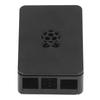Obudowa dla Raspberry Pi 4 ABS odpinana odporna na zarysowania odprowadzanie ciepła powłoka ochronna czarna