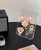 Stickers 18Pcs Watercolor Hand-held Bouquet Decoration  for Stationery Scrapbooking Diy Diary Album  Labe  Journal  Stationery