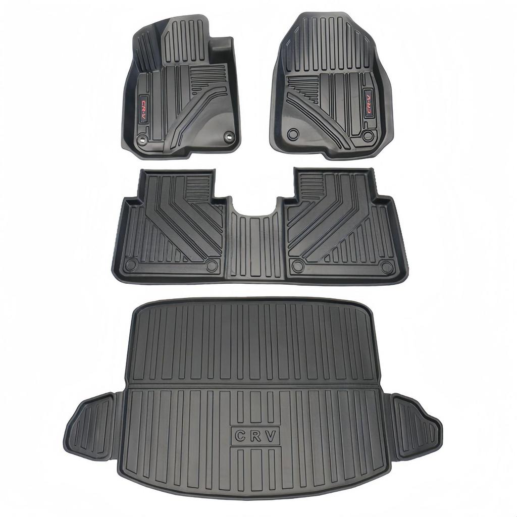 2017-2022 CR-V LHD/RHD TPE Floor Mat & Rear Trunk Mat