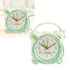 Kids Alarm Clock Quiet Design Cartoon Design Easy Setting Strong ABS Double Bell Clock for Bedroom T