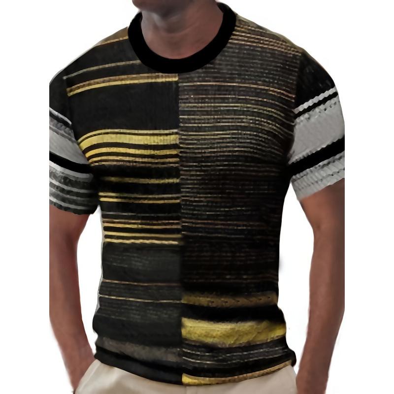 Men's Summer Youth Sports Digital Printed 3D Printed Short Sleeved T-shirts