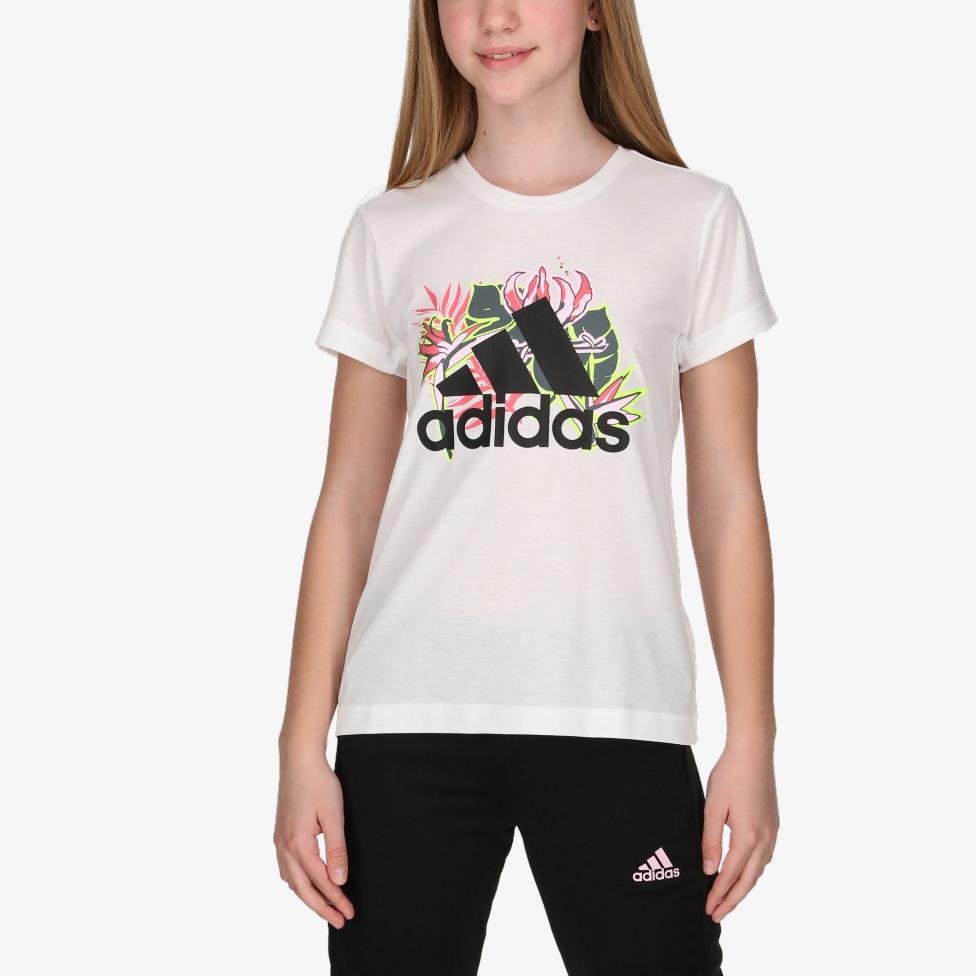 adidas Kids T Shirts Crew Neck Moderate GM8376