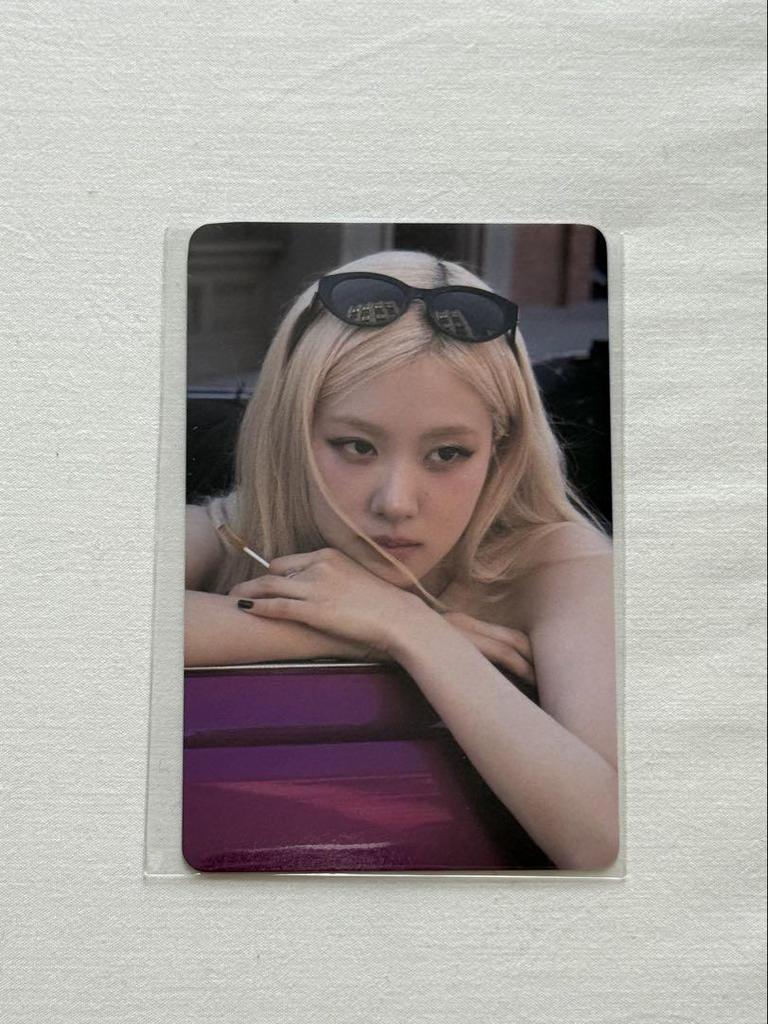 [USED] BLACKPINK Seoul Concert GOYANG MD Purchase Bonus Trading Card Rosé