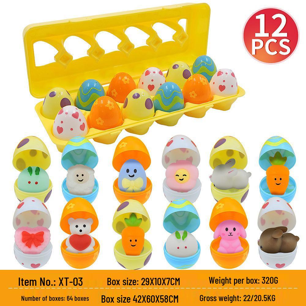 Children's DIY Bunny Car Easter Egg Set - Easter Toy & Gashapon Gifts 2026
